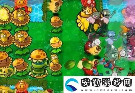 植物大戰(zhàn)僵尸雜交版冒險56關(guān)怎么快速產(chǎn)生陽光