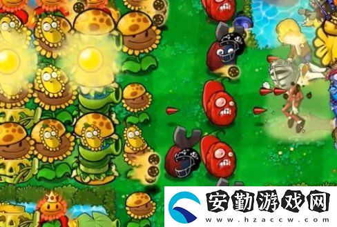 植物大戰(zhàn)僵尸雜交版冒險56關(guān)怎么快速產(chǎn)生陽光