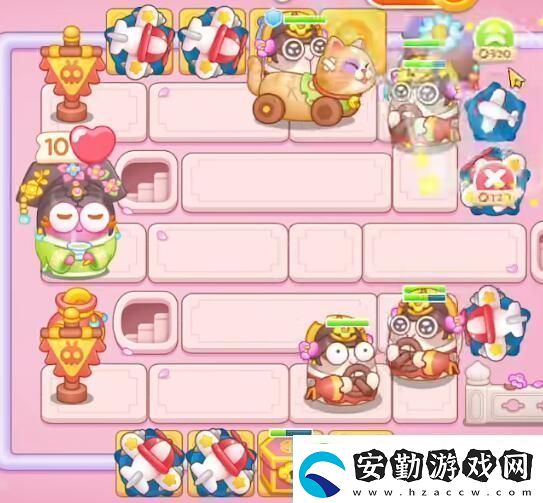 保衛(wèi)蘿卜4秋妃傳第110關(guān)怎么過