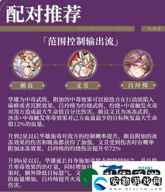 三國云夢錄陣容怎么搭配強力陣容搭配攻略