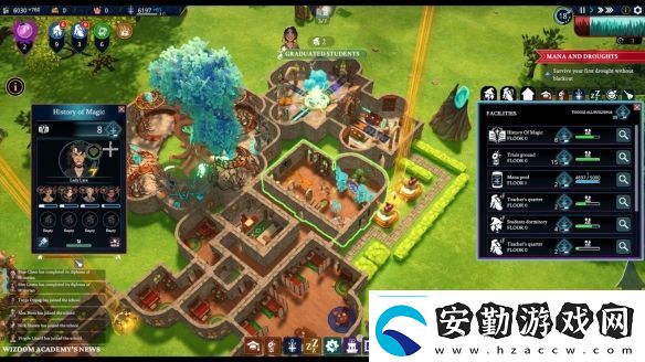 Steam魔法學(xué)園經(jīng)營(yíng)沙盒WizdomAcademy開放試玩