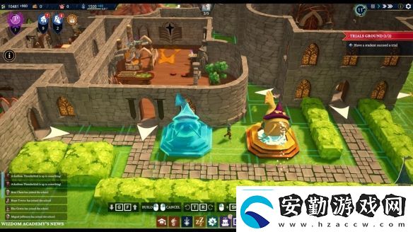 Steam魔法學(xué)園經(jīng)營(yíng)沙盒WizdomAcademy開放試玩