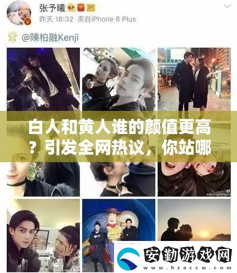 白人和黃人誰的顏值更高