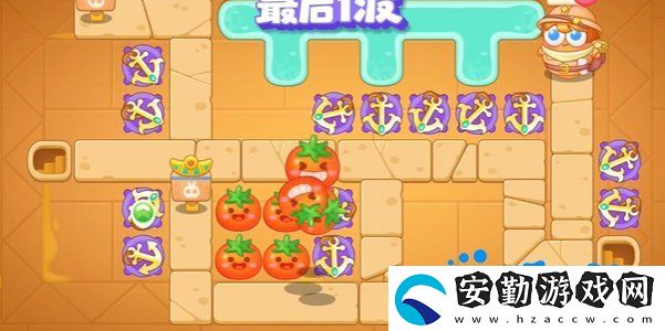 保衛(wèi)蘿卜4法老歸來第111關(guān)怎么過