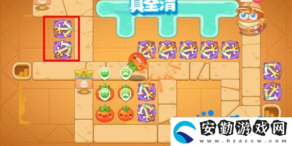 保衛(wèi)蘿卜4法老歸來第111關(guān)怎么過