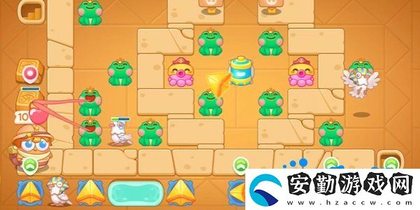 保衛(wèi)蘿卜4法老歸來第110關(guān)怎么過