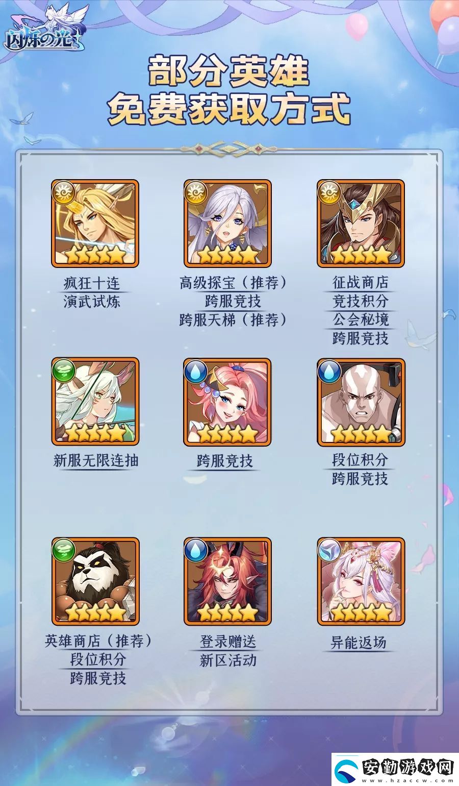閃爍之光2021年1月7日更新公告