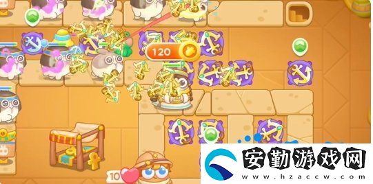 保衛(wèi)蘿卜4法老歸來第113關(guān)怎么過