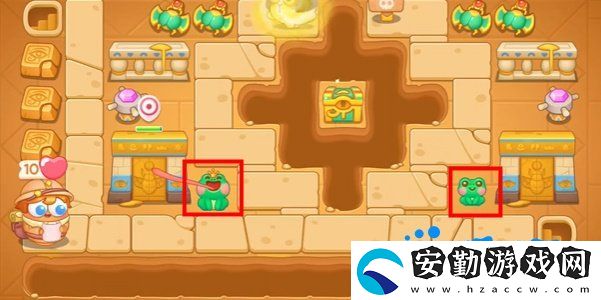 保衛(wèi)蘿卜4法老歸來第110關(guān)怎么過
