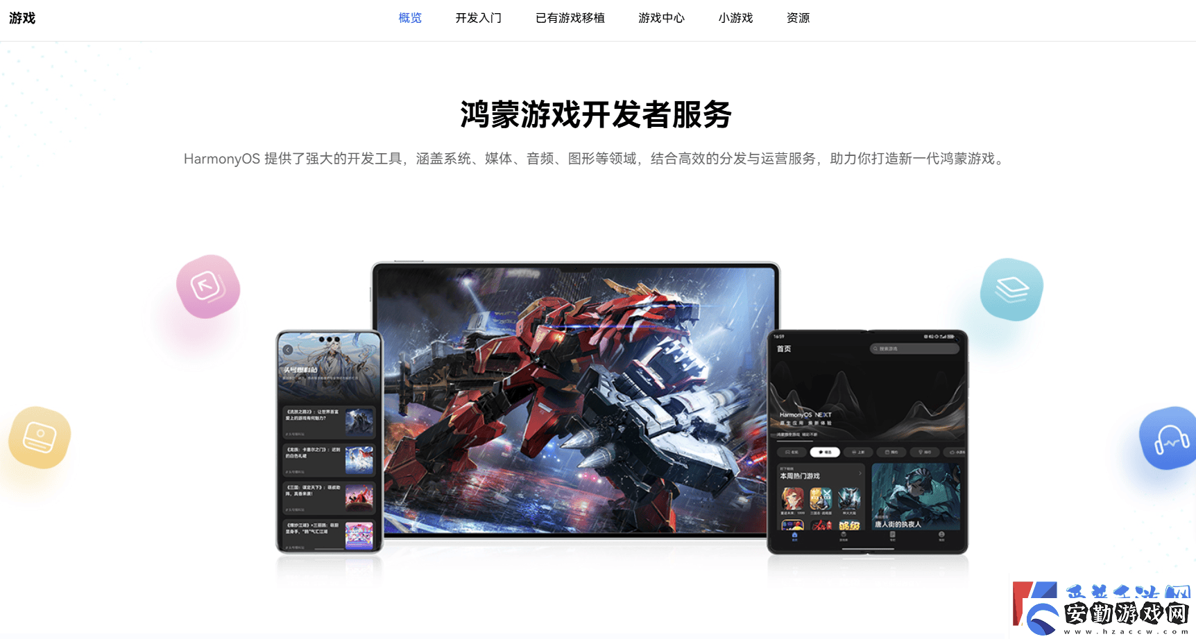 鴻蒙游戲開發(fā)者服務(wù)全新升級一站式指引助力游戲全生命周期創(chuàng)作