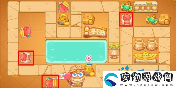 保衛(wèi)蘿卜4法老歸來(lái)第107關(guān)怎么過(guò)