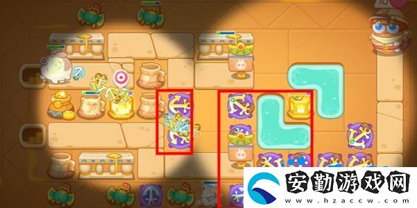 保衛(wèi)蘿卜4法老歸來第109關(guān)怎么過