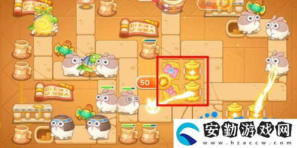 保衛(wèi)蘿卜4法老歸來(lái)第108關(guān)怎么過(guò)