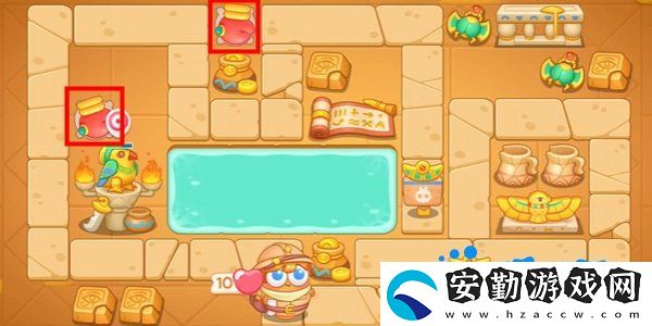保衛(wèi)蘿卜4法老歸來(lái)第107關(guān)怎么過(guò)