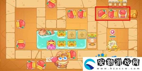 保衛(wèi)蘿卜4法老歸來(lái)第107關(guān)怎么過(guò)