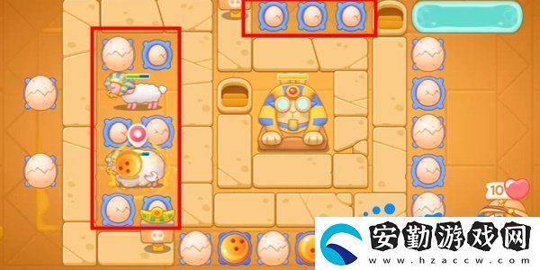 保衛(wèi)蘿卜4法老歸來第106關怎么過