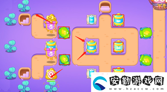 保衛(wèi)蘿卜4綠野奇緣第44關(guān)通關(guān)攻略