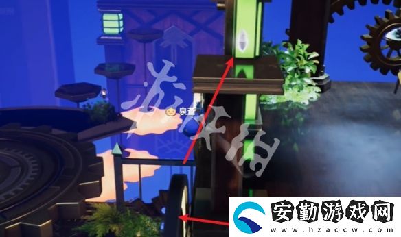 開放空間齒輪懸臺(tái)怎么過